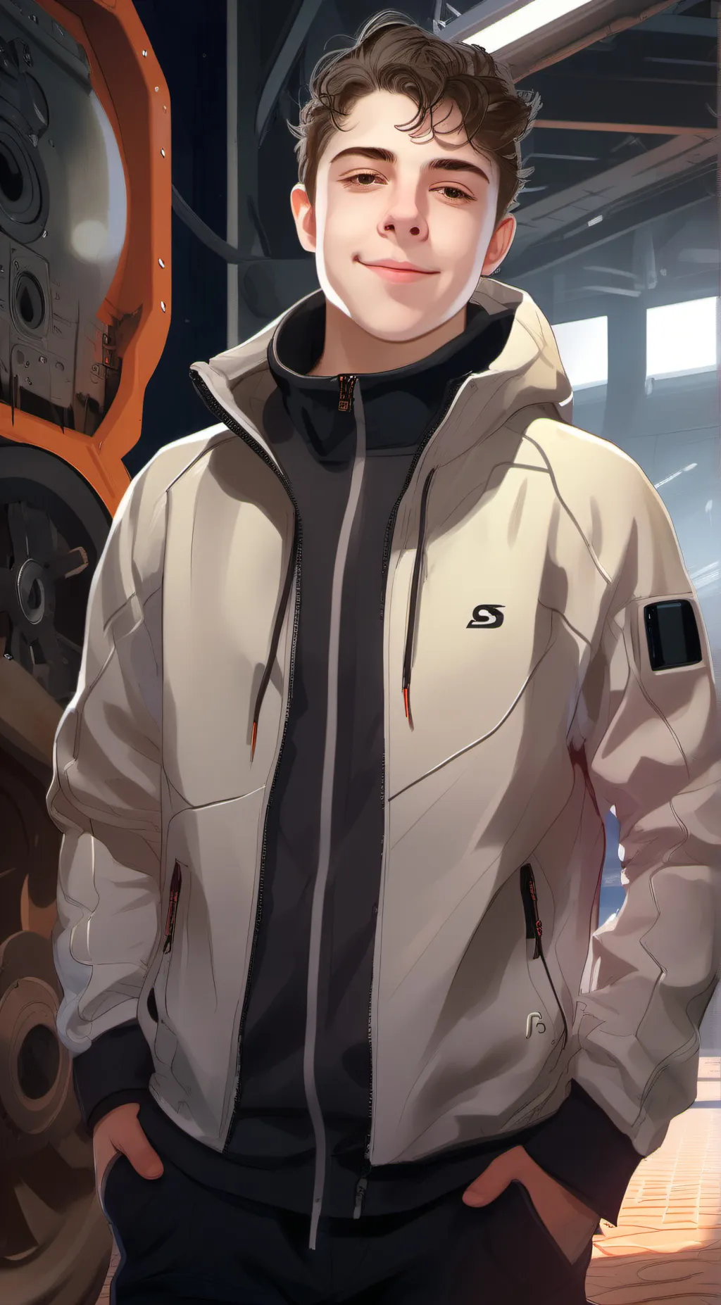 ai character: Charlie  background