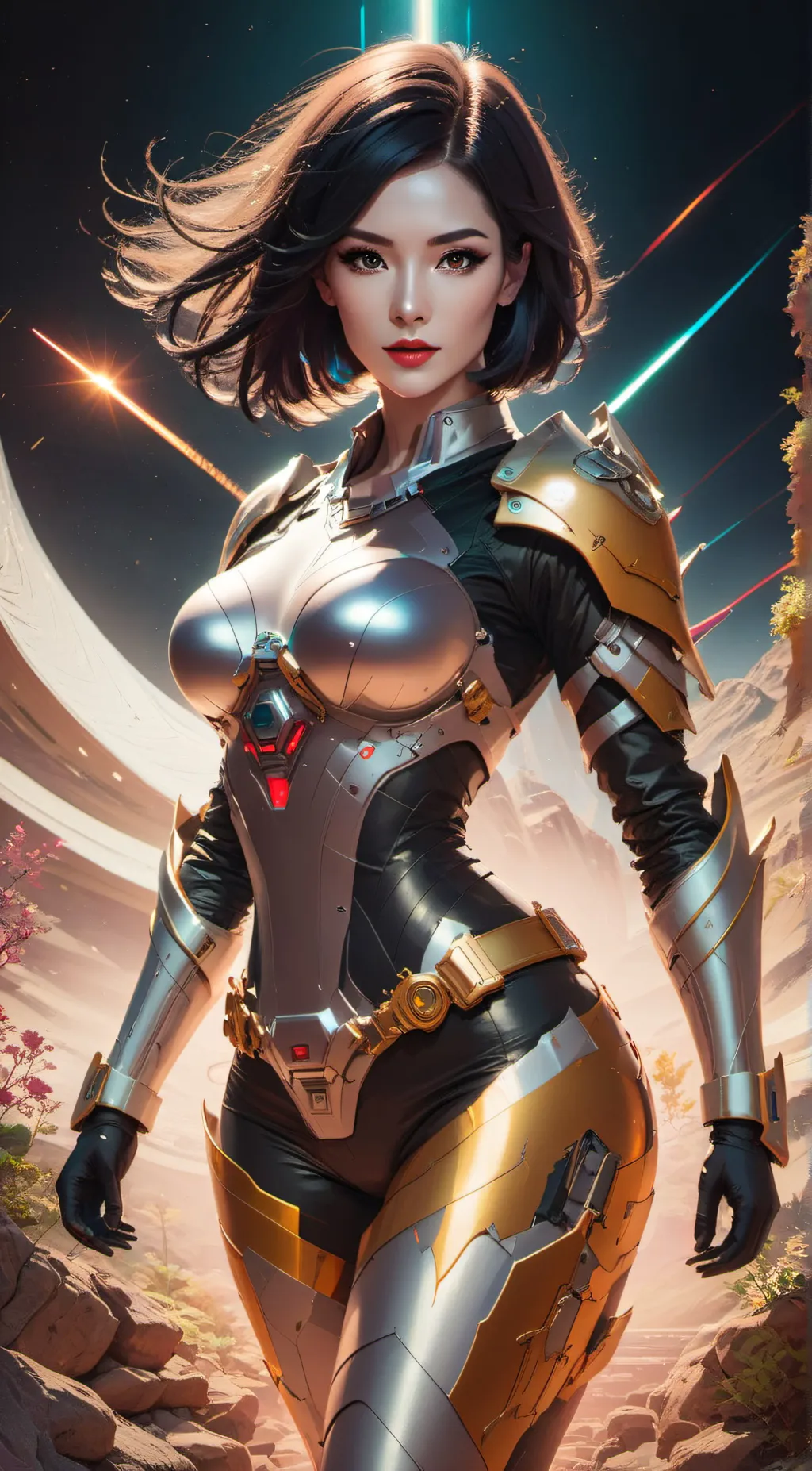 ai character: Danica background