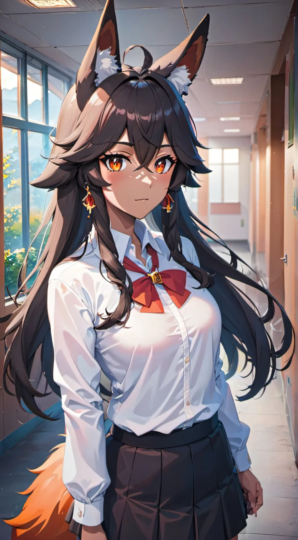 ai character: Sarah background