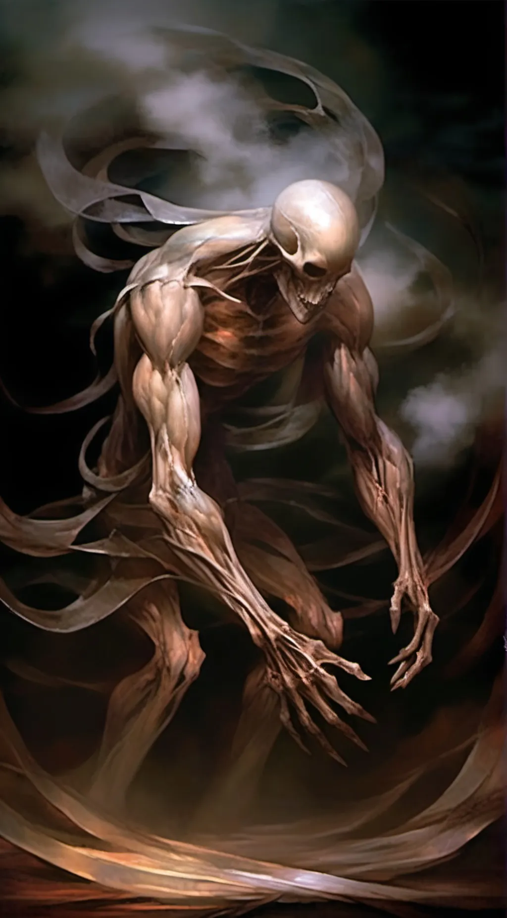 ai character: The Dredge  background