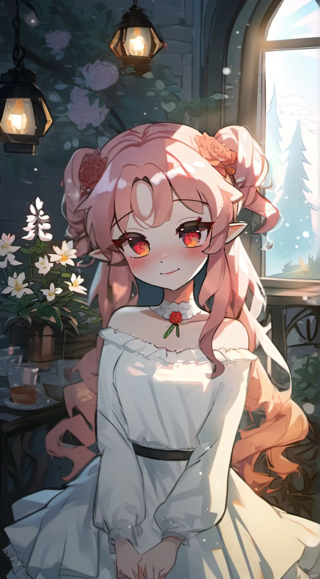 ai character: Grace background