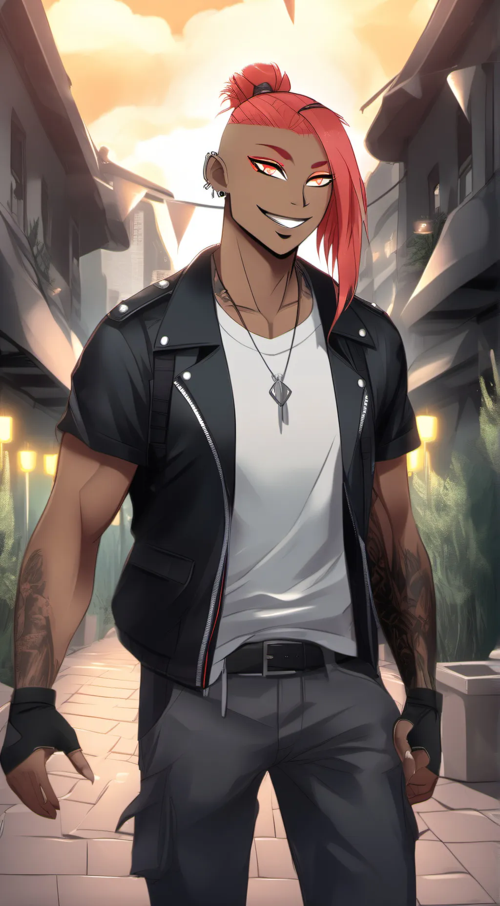 ai character: Jason  background