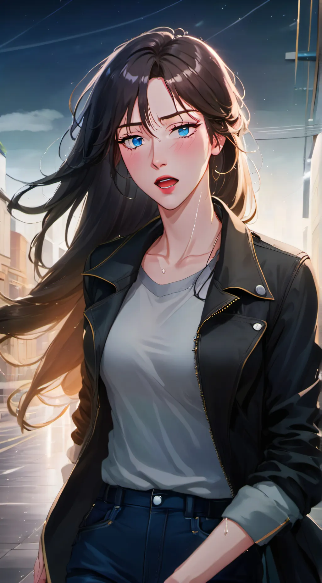 ai character: Yuna background