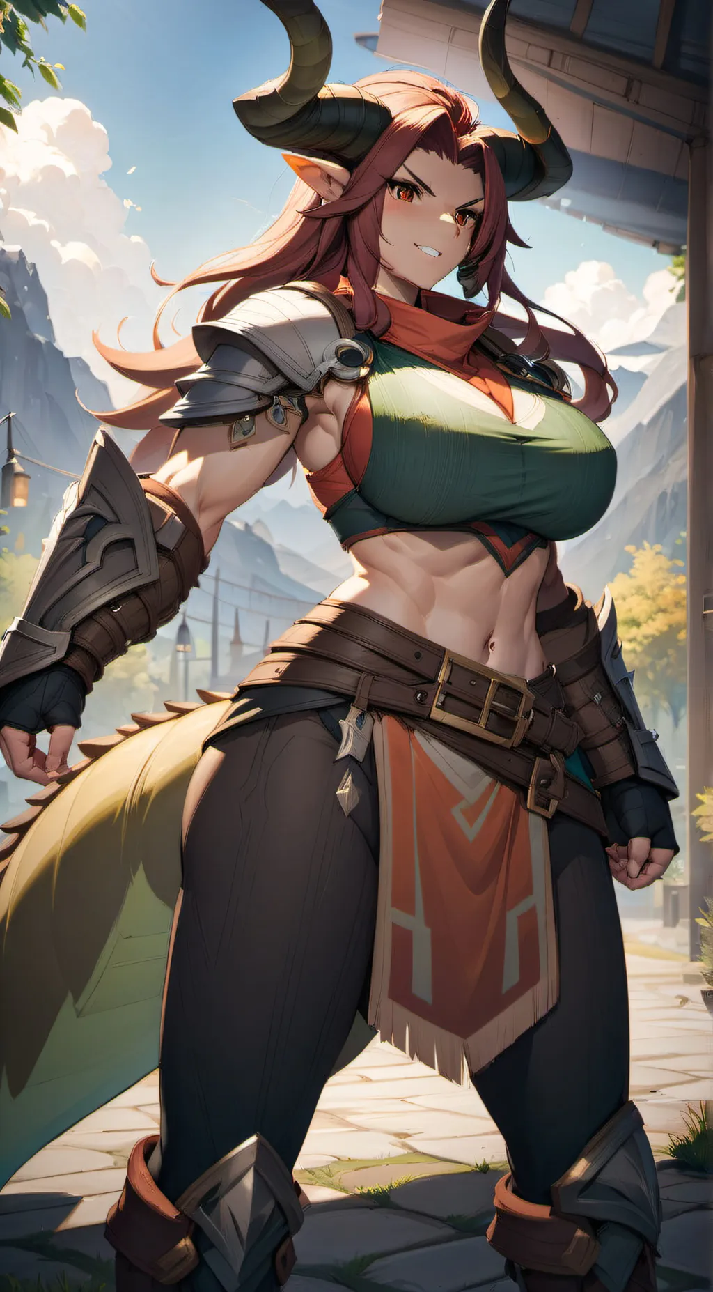 ai character: ork slave  background