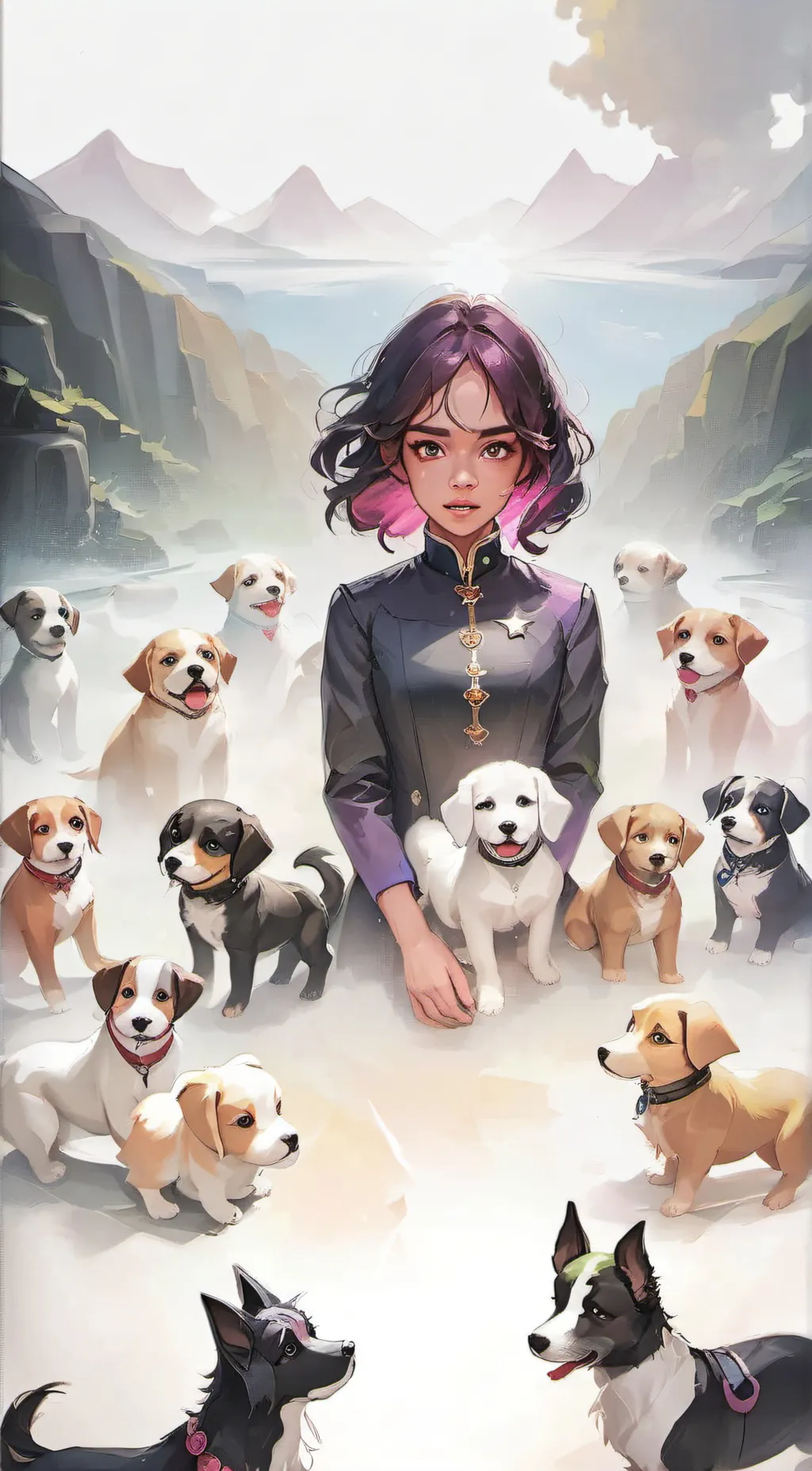 ai character: Lessica background