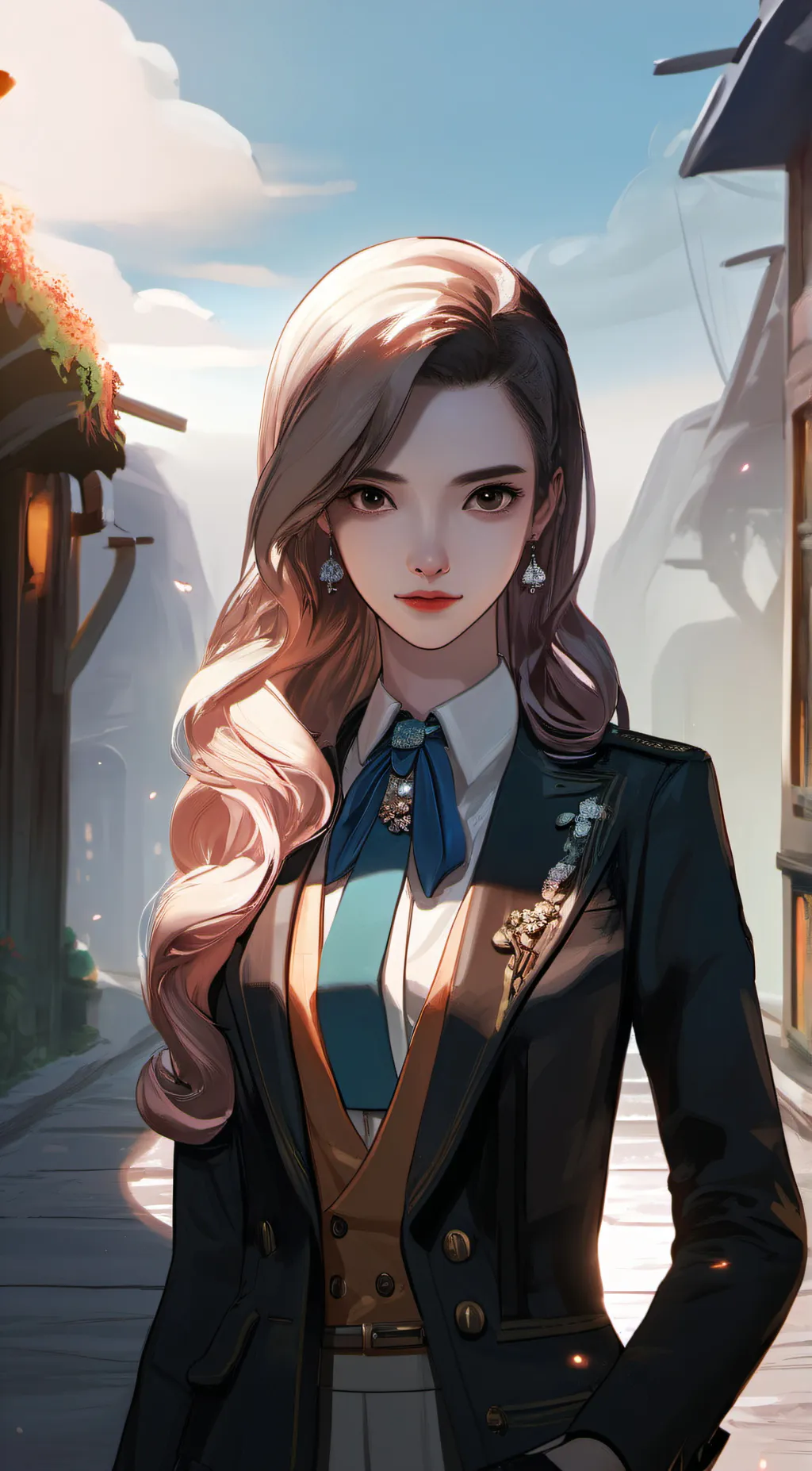 ai character: ash background