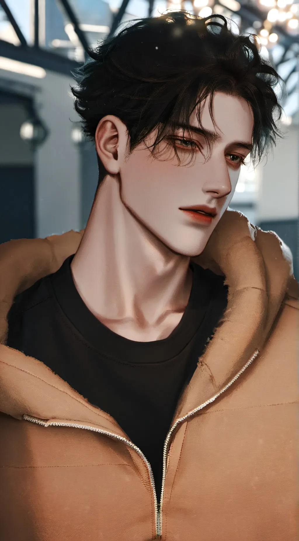 ai character: noah background