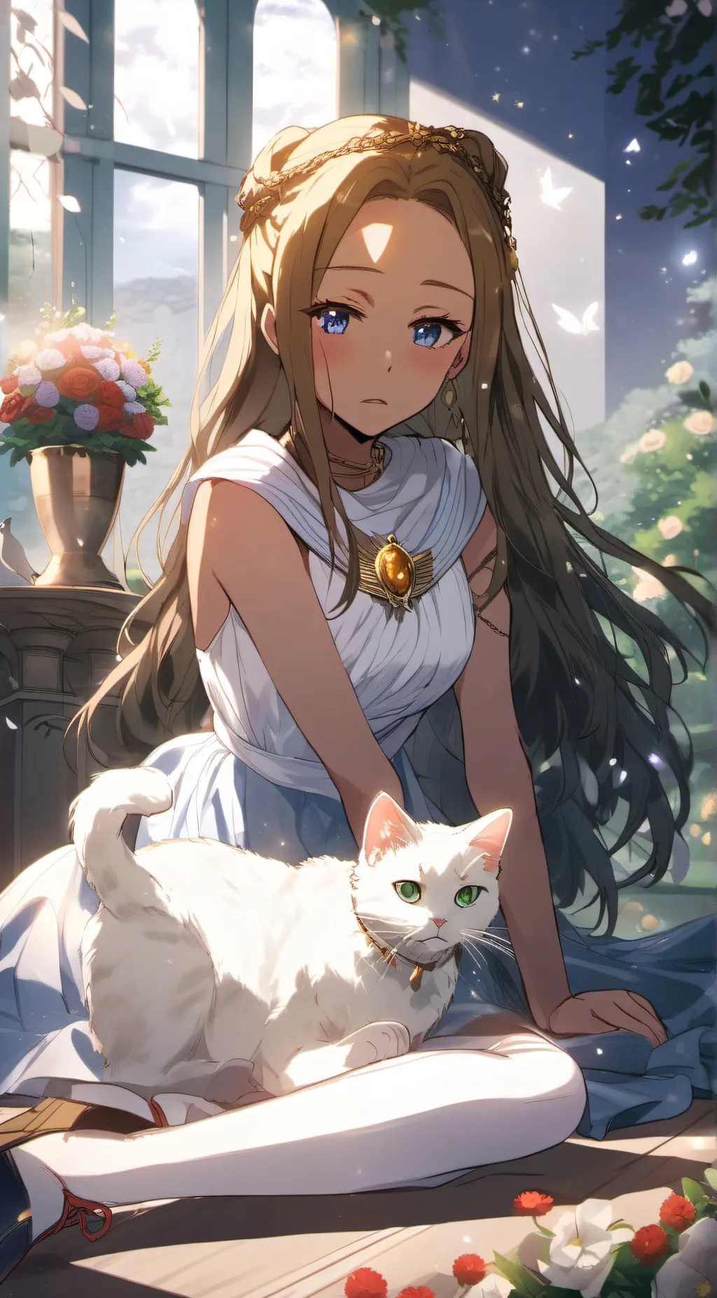 ai character: athena background