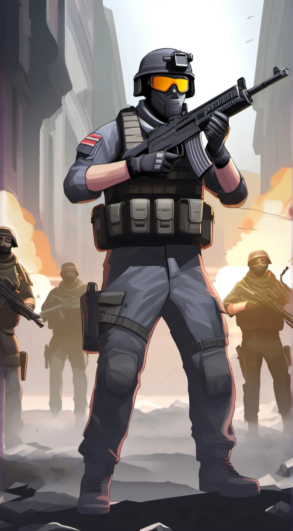 Talkie AI - Chat with call of duty kid