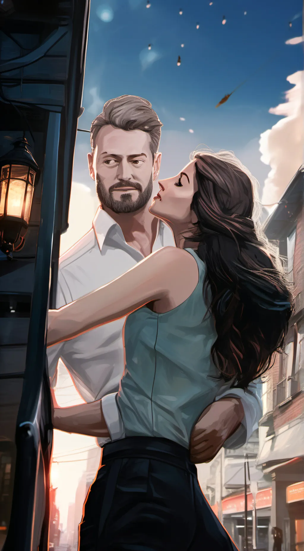 ai character: aln background