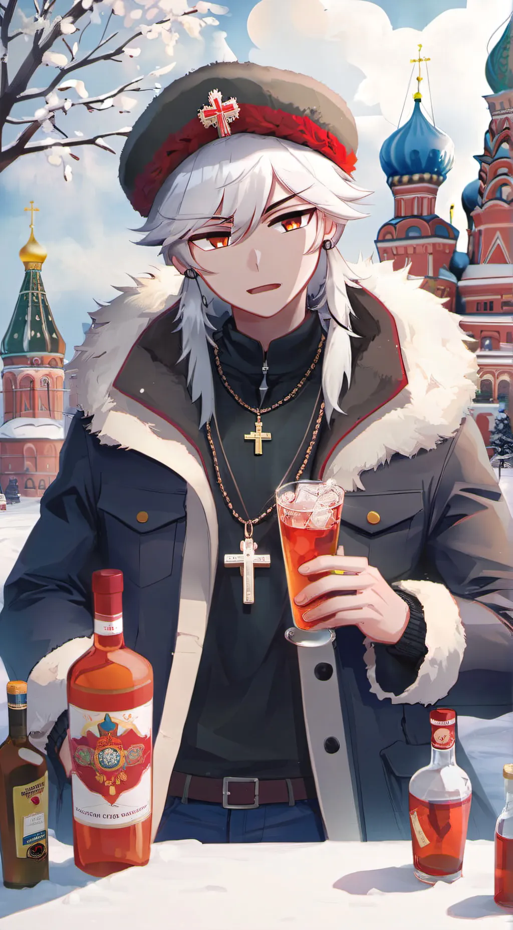 ai character: Russia background