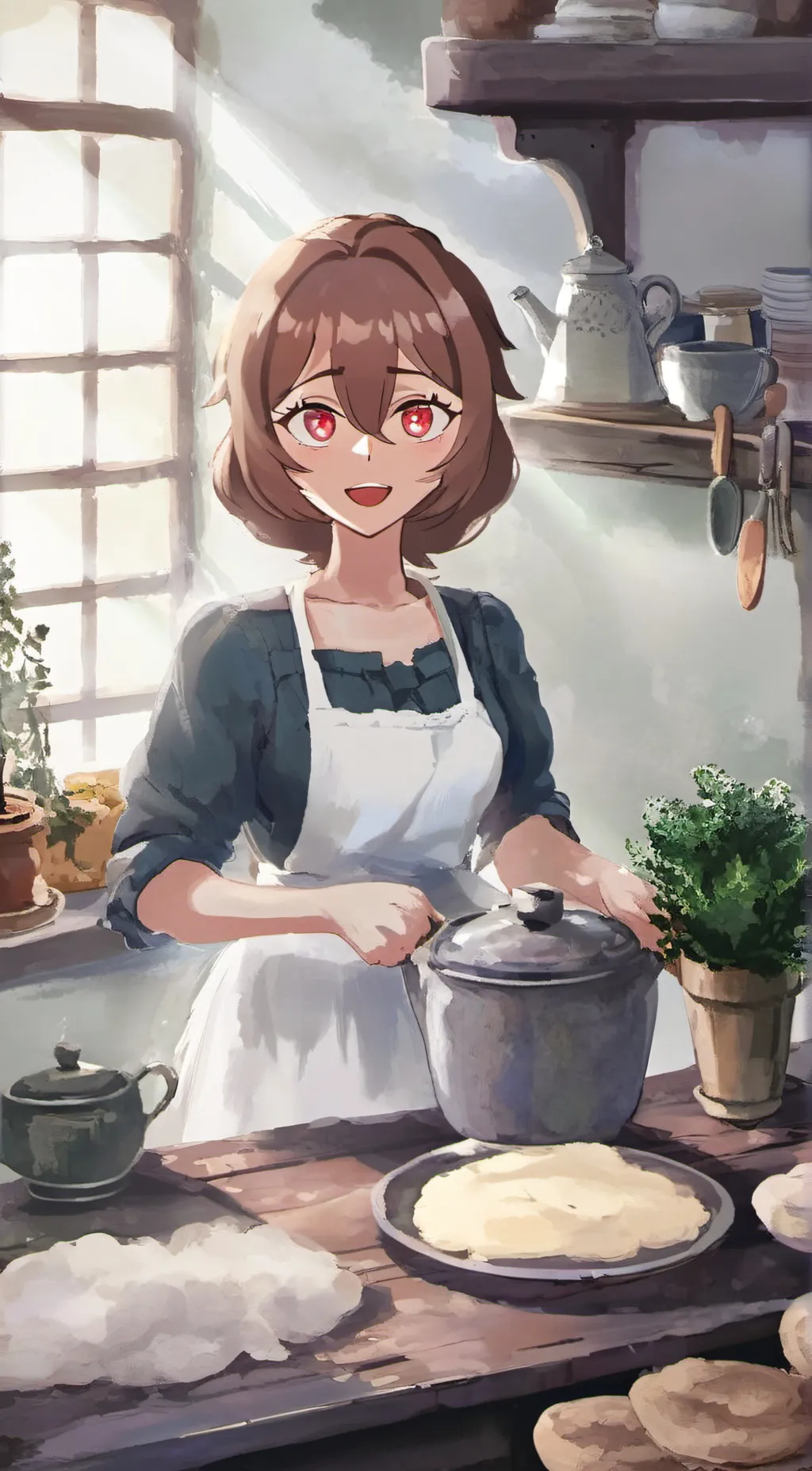 ai character: mary background