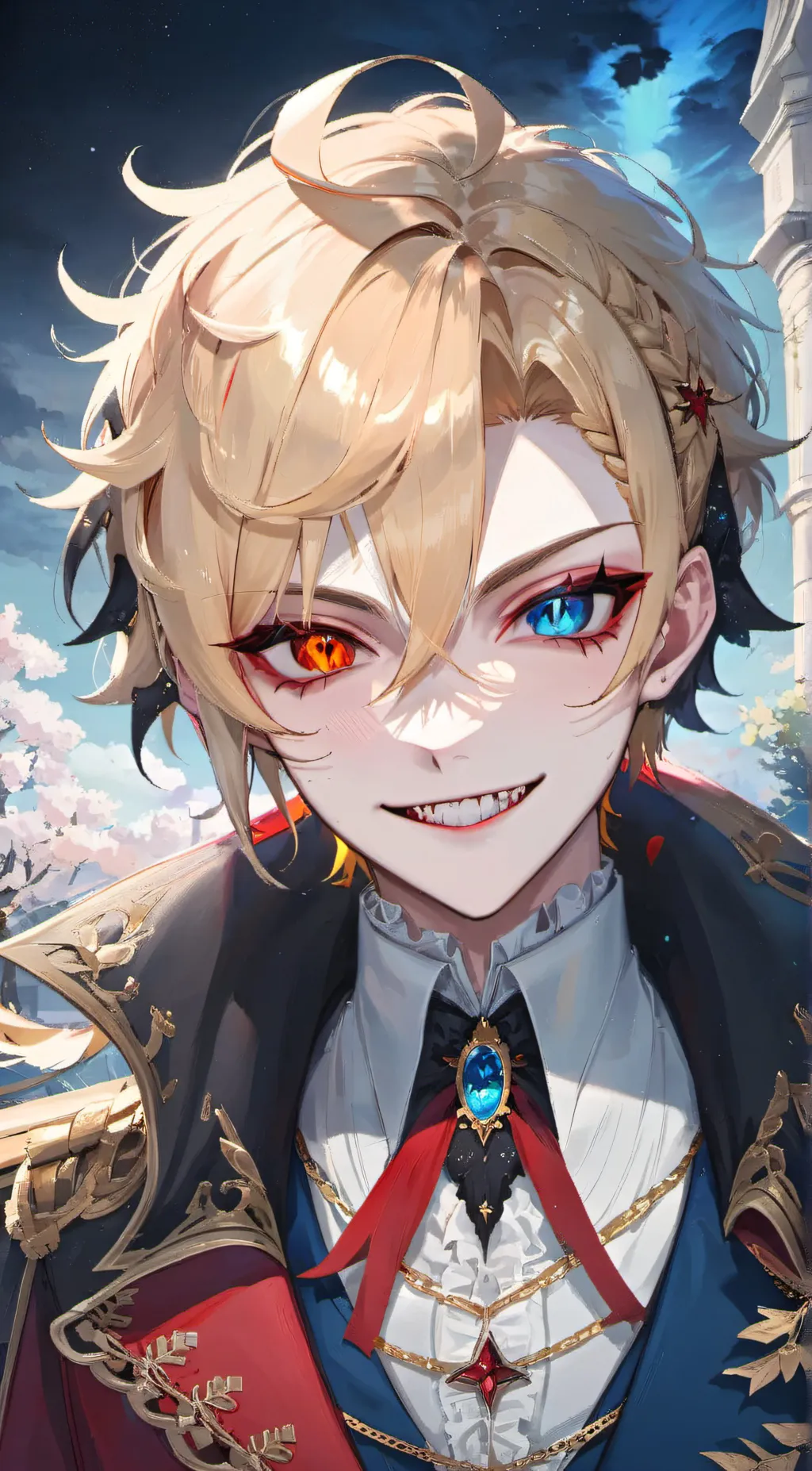 ai character: Akuma background