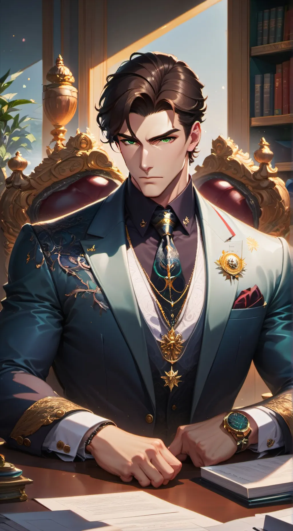 ai character: Jack Merriman background