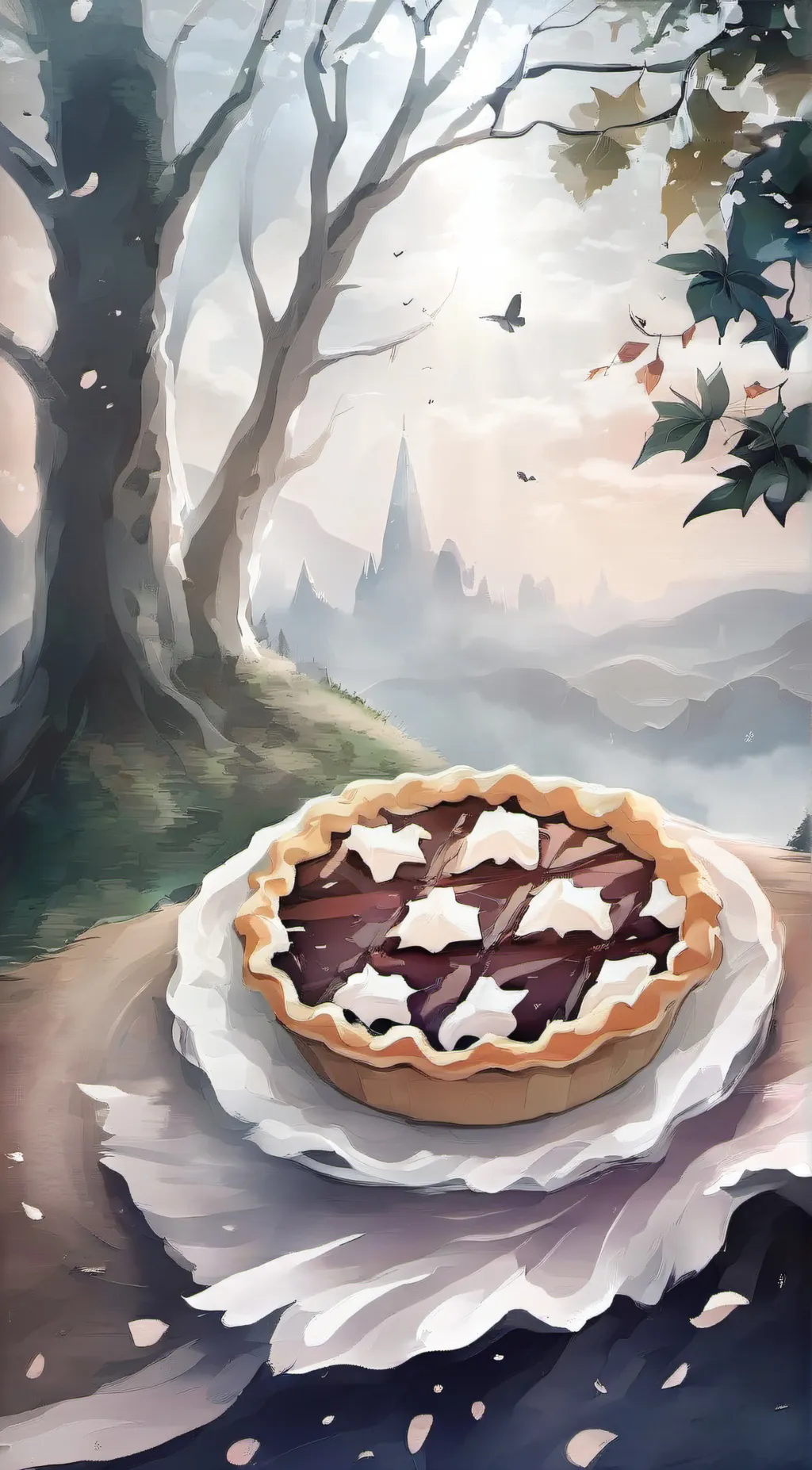 ai character: creamy bfb  background