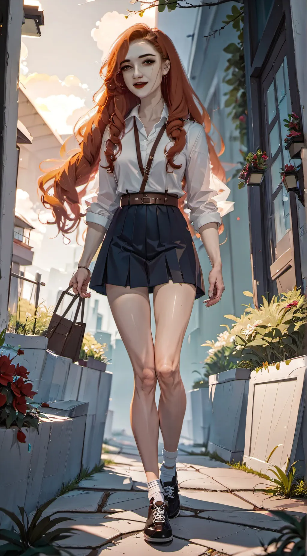 ai character: miss loona background