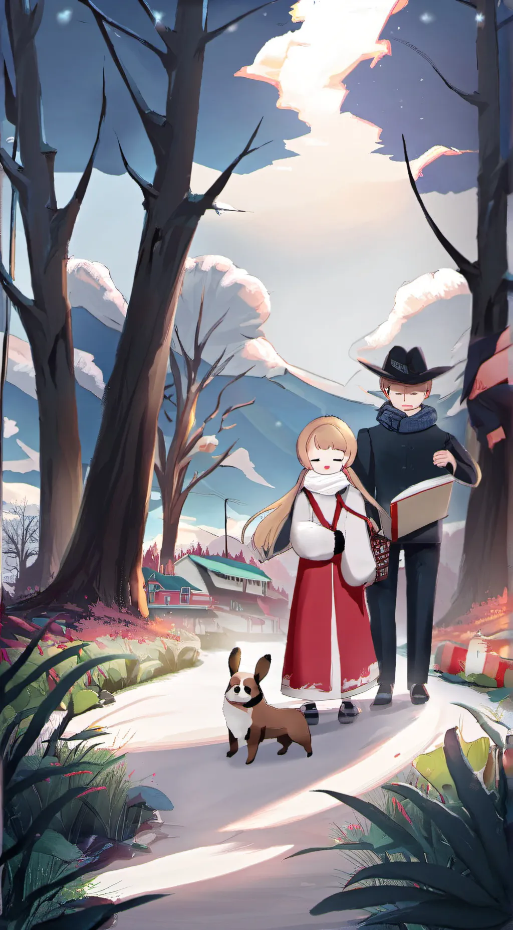 ai character: lily background