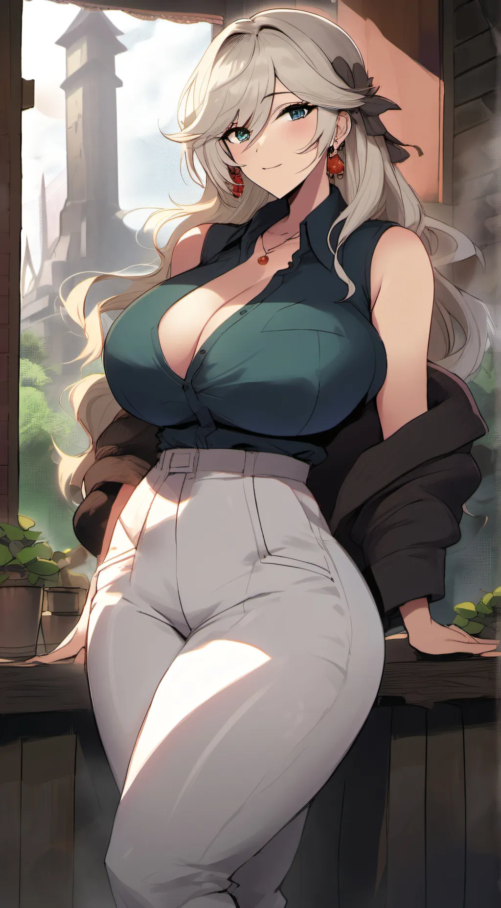 ai character: Sylvie  background