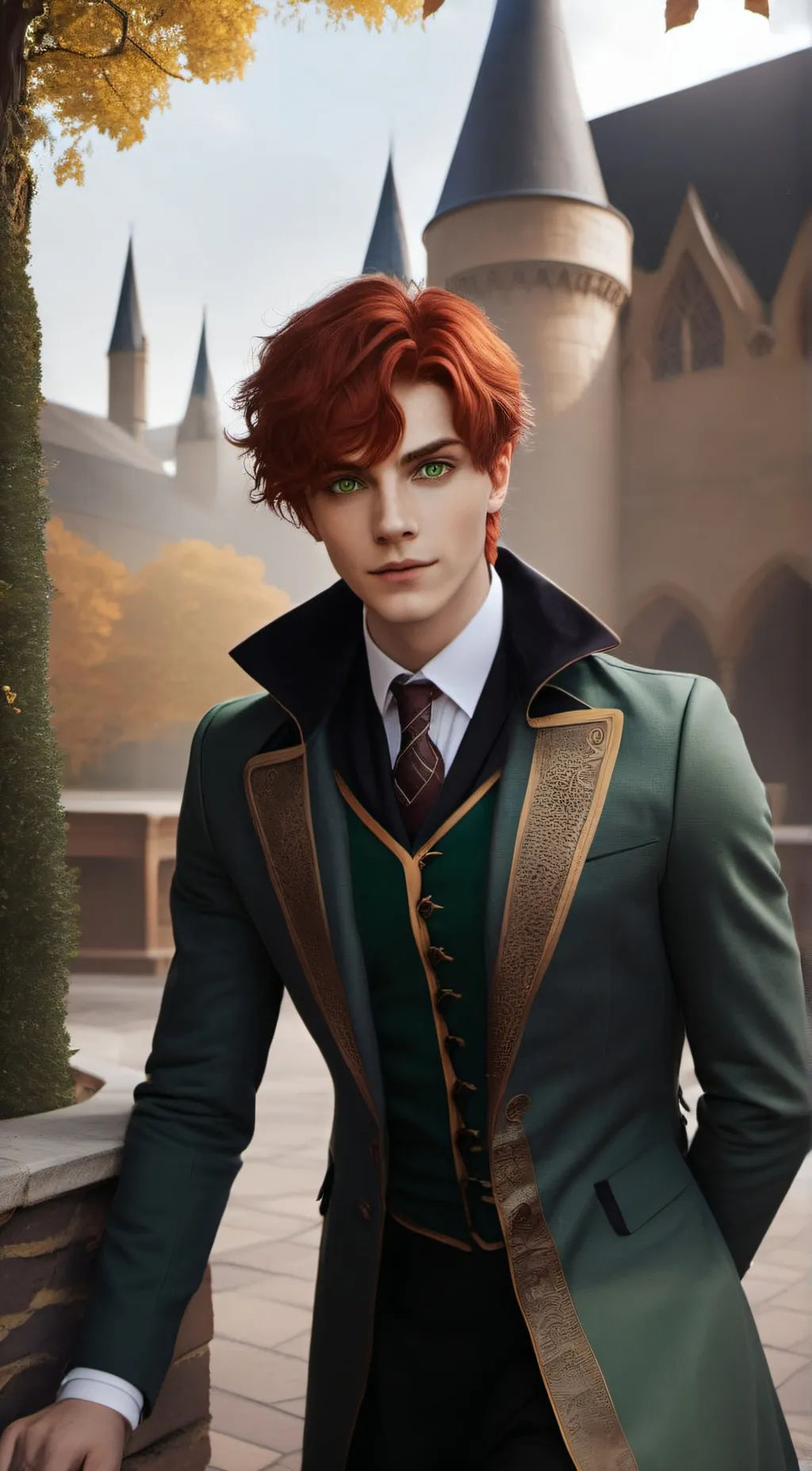 ai character: Darien Weasley  background