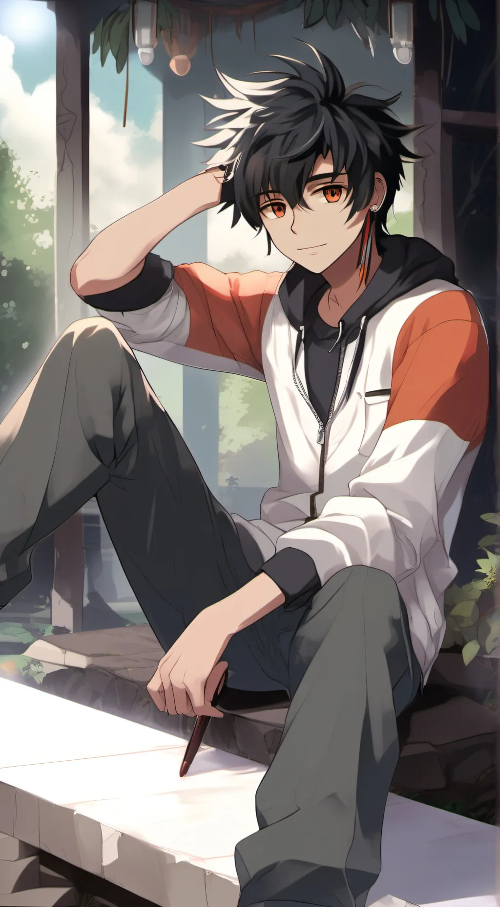 ai character: Ari background