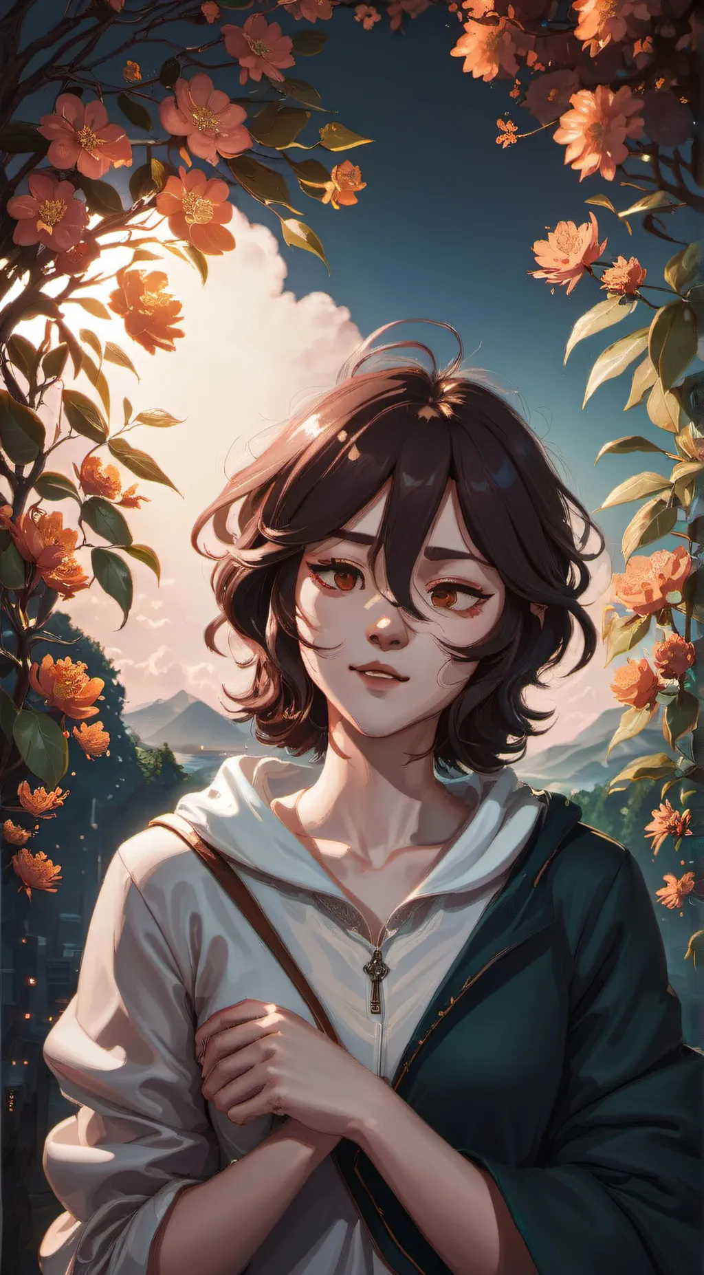 ai character: Cas Sade  background