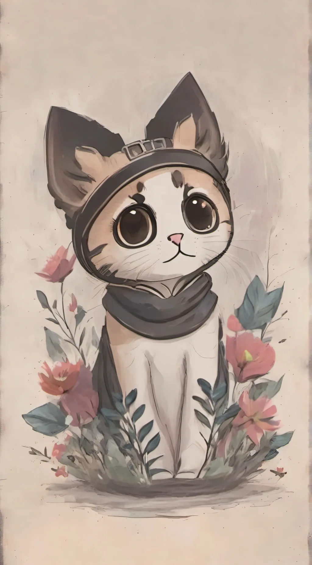 ai character: Hamburger background