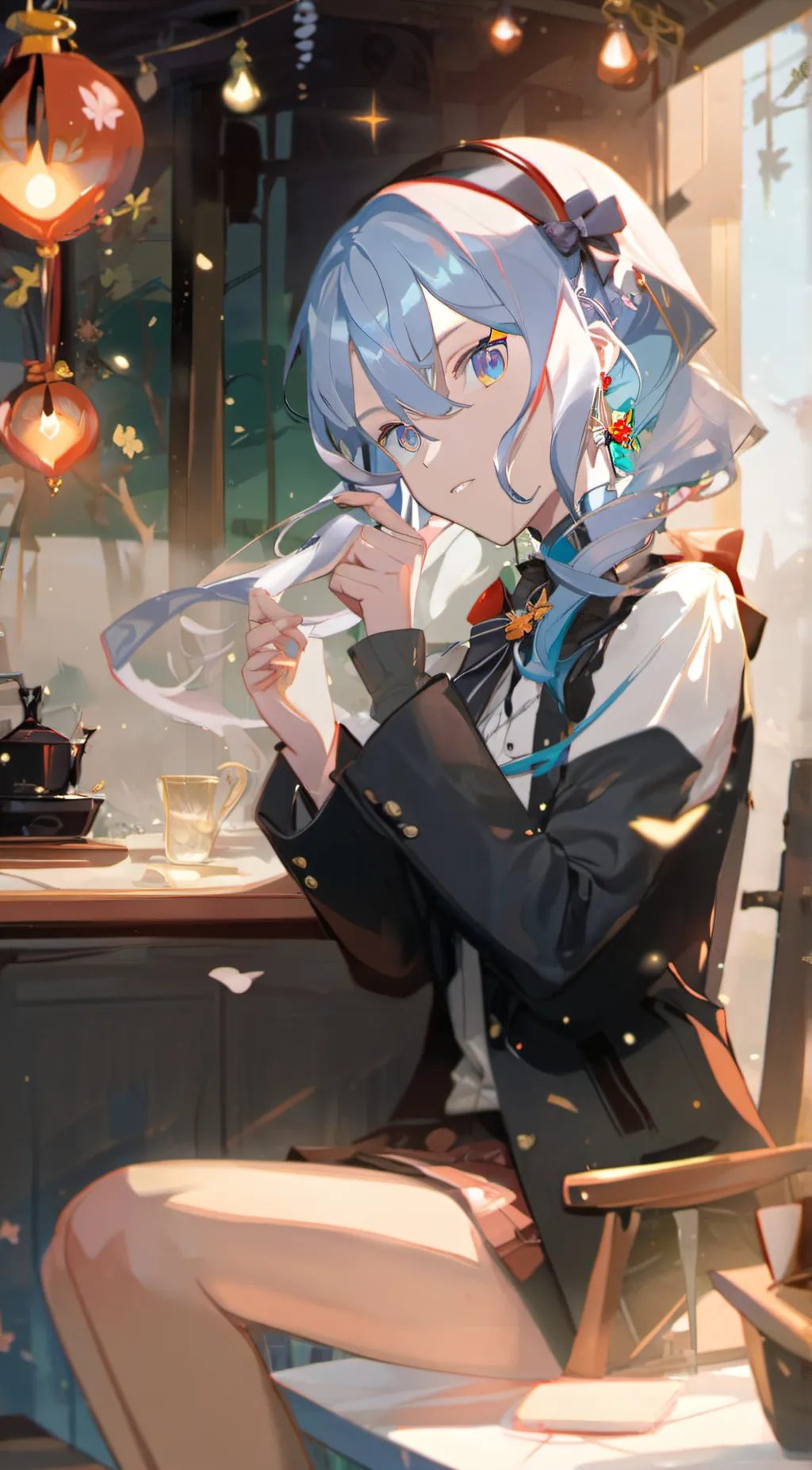 ai character: Hoshimachi Suisei background