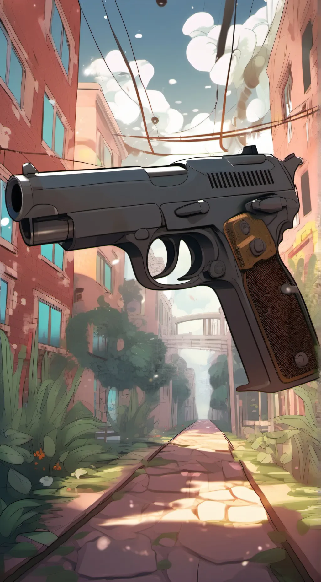 ai character: GUNman background