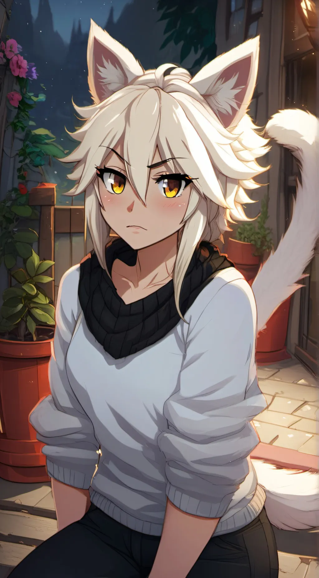 ai character: zeta background