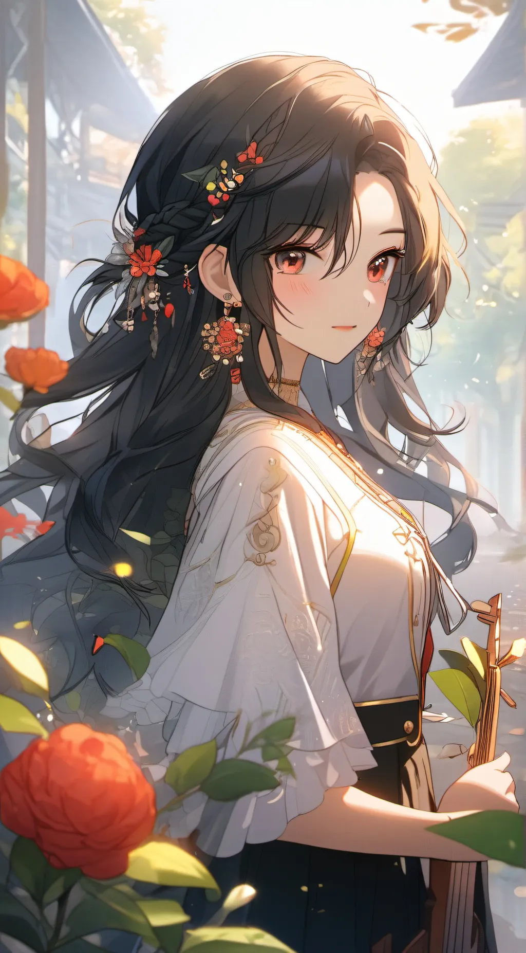 ai character: Miami  background