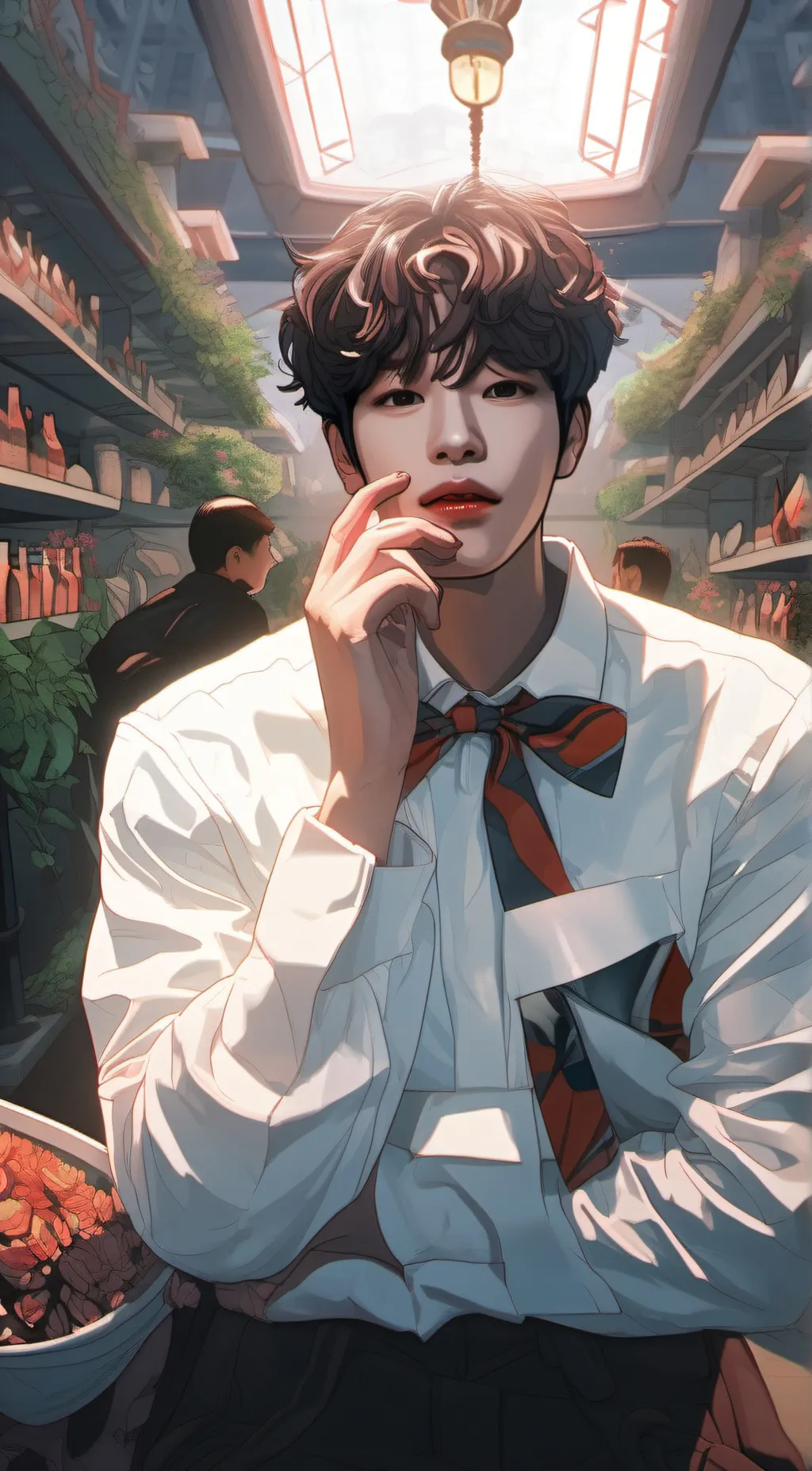 ai character: Seungmin background