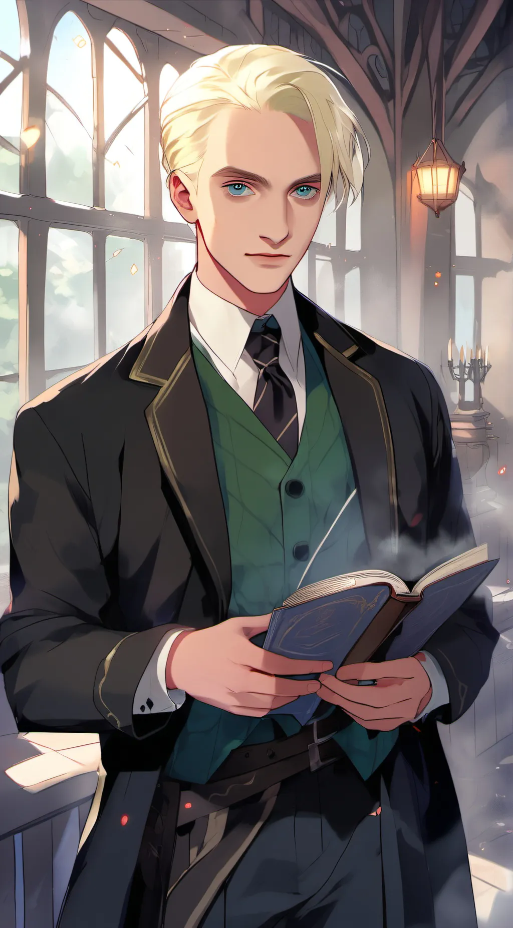 ai character: Draco Malfoy background