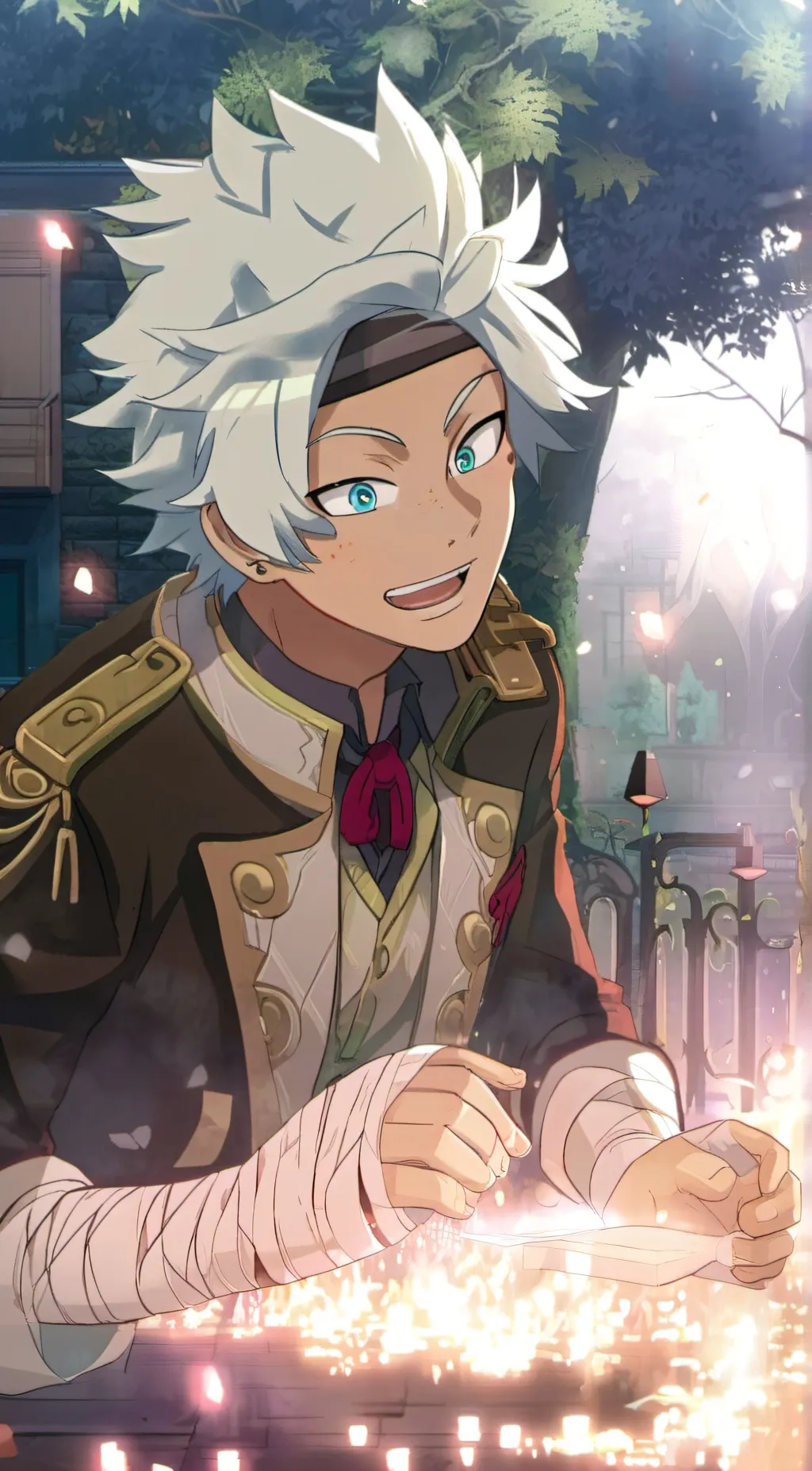 ai character: Oboro background