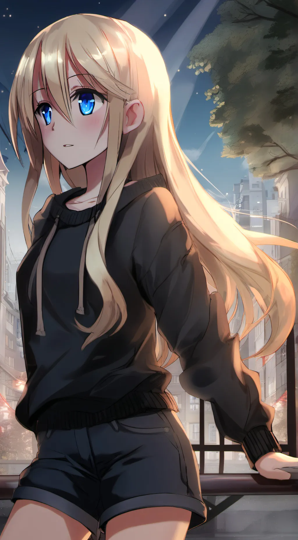 ai character: Lilly background