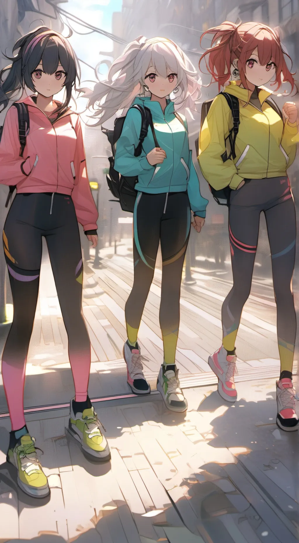 ai character: totally spys  background