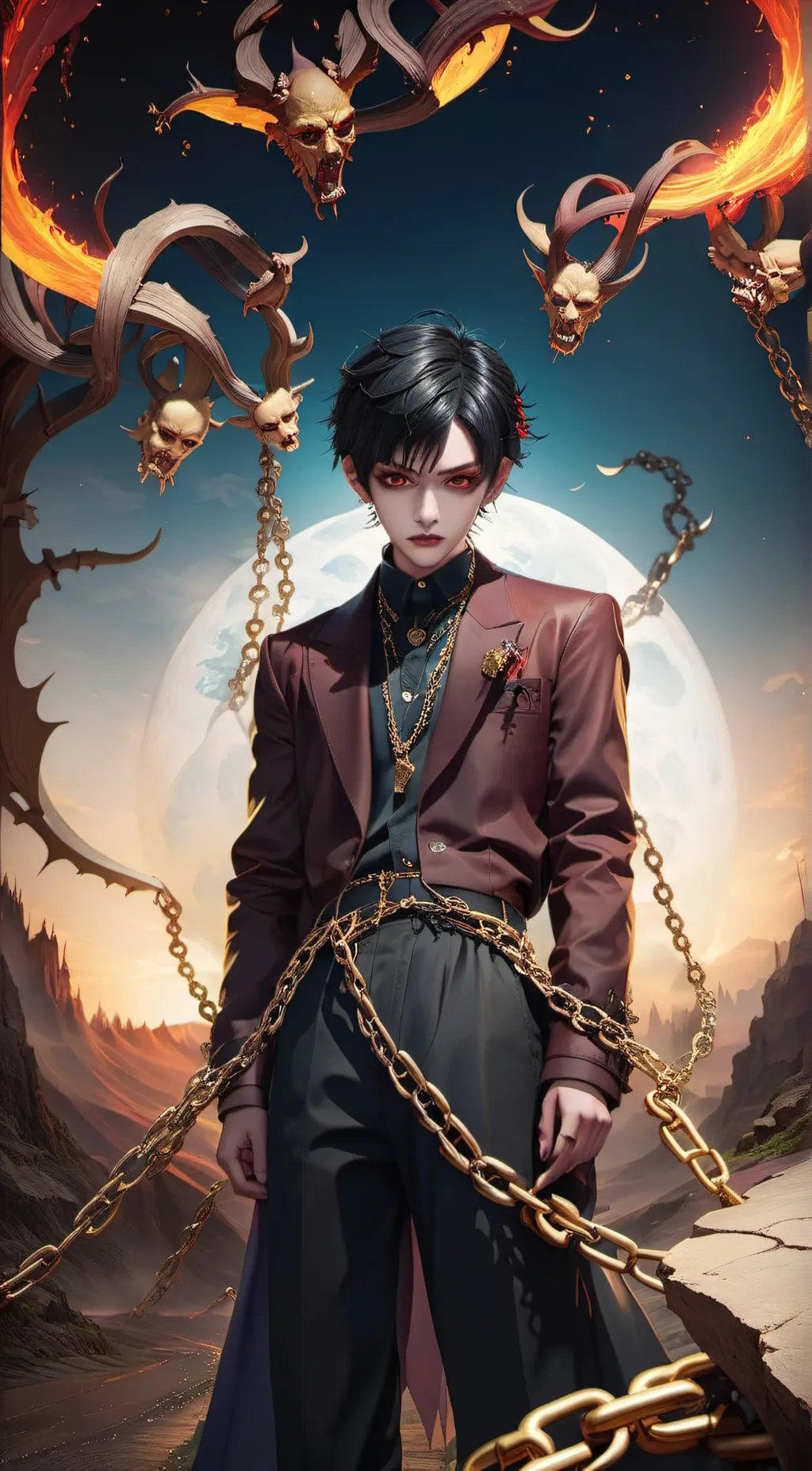 ai character: River  background