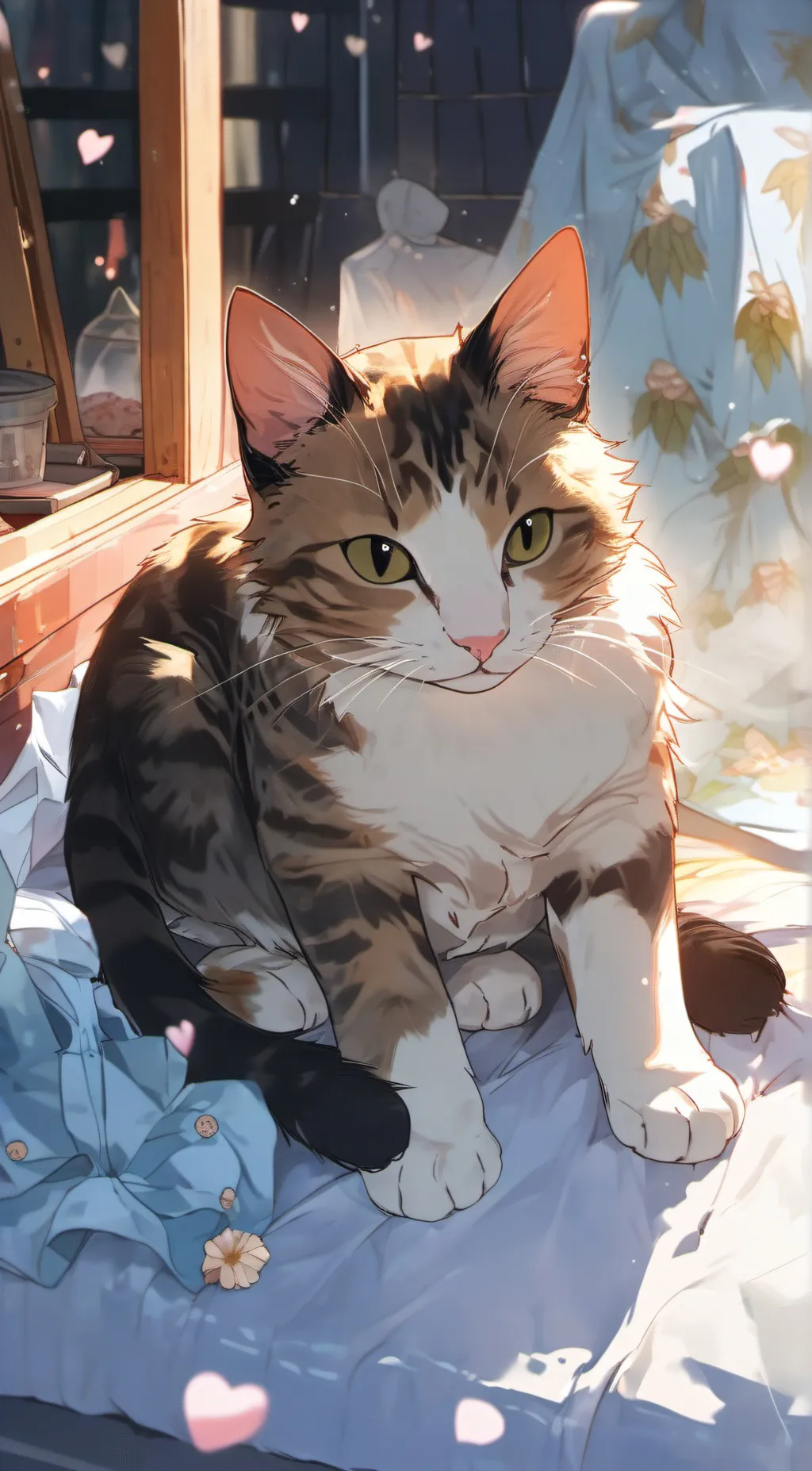 ai character: 🍡Coco bean 🍡 background