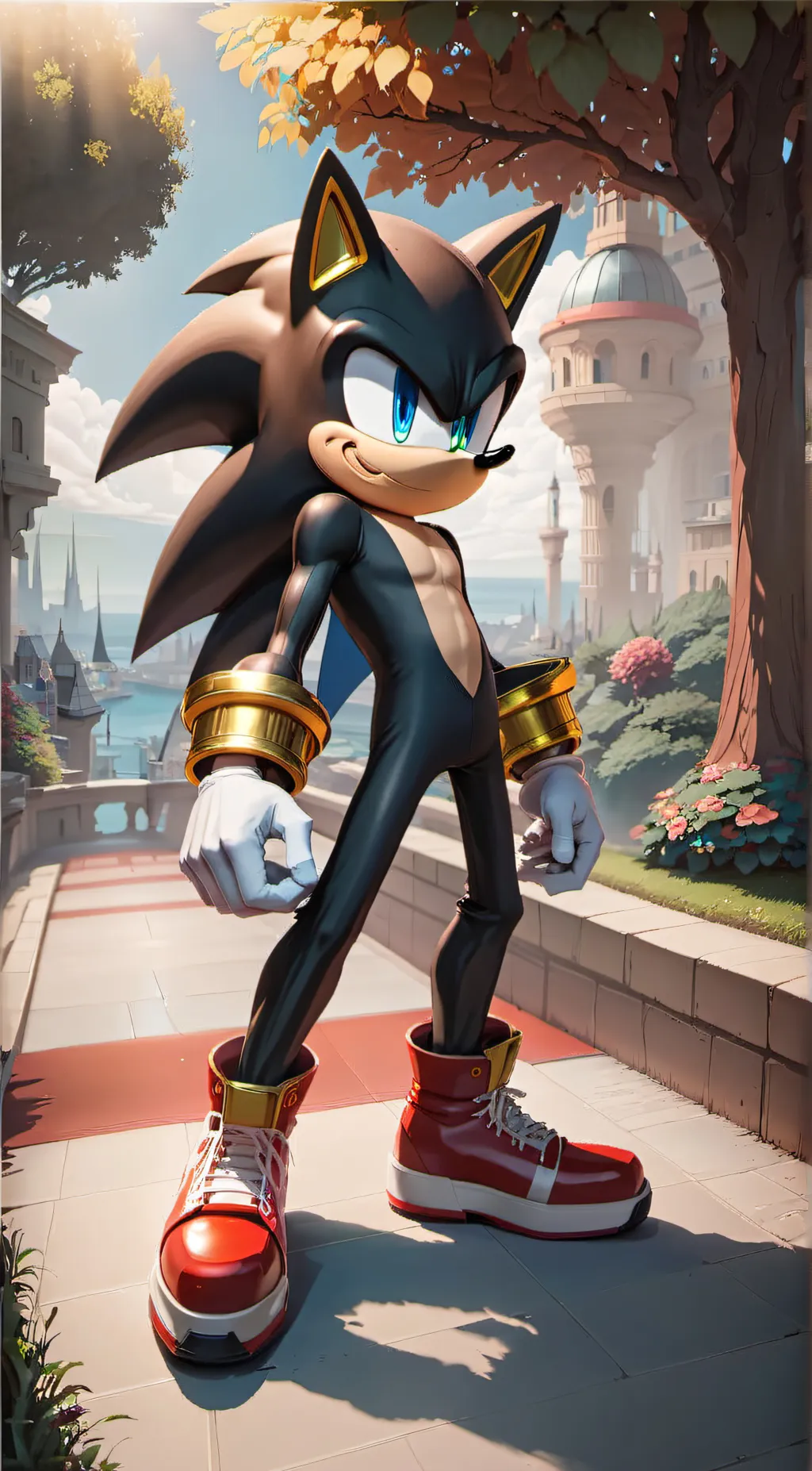 ai character: Shadow background