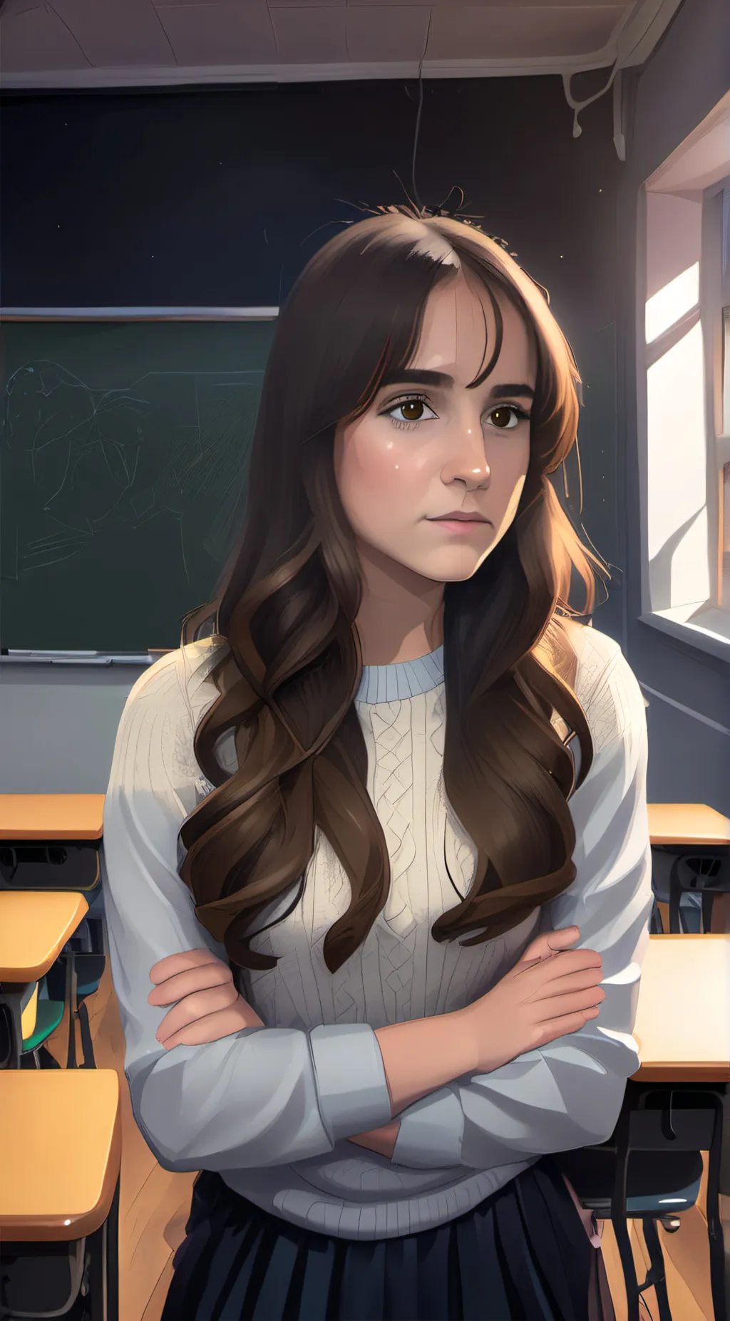 ai character: Leanna background