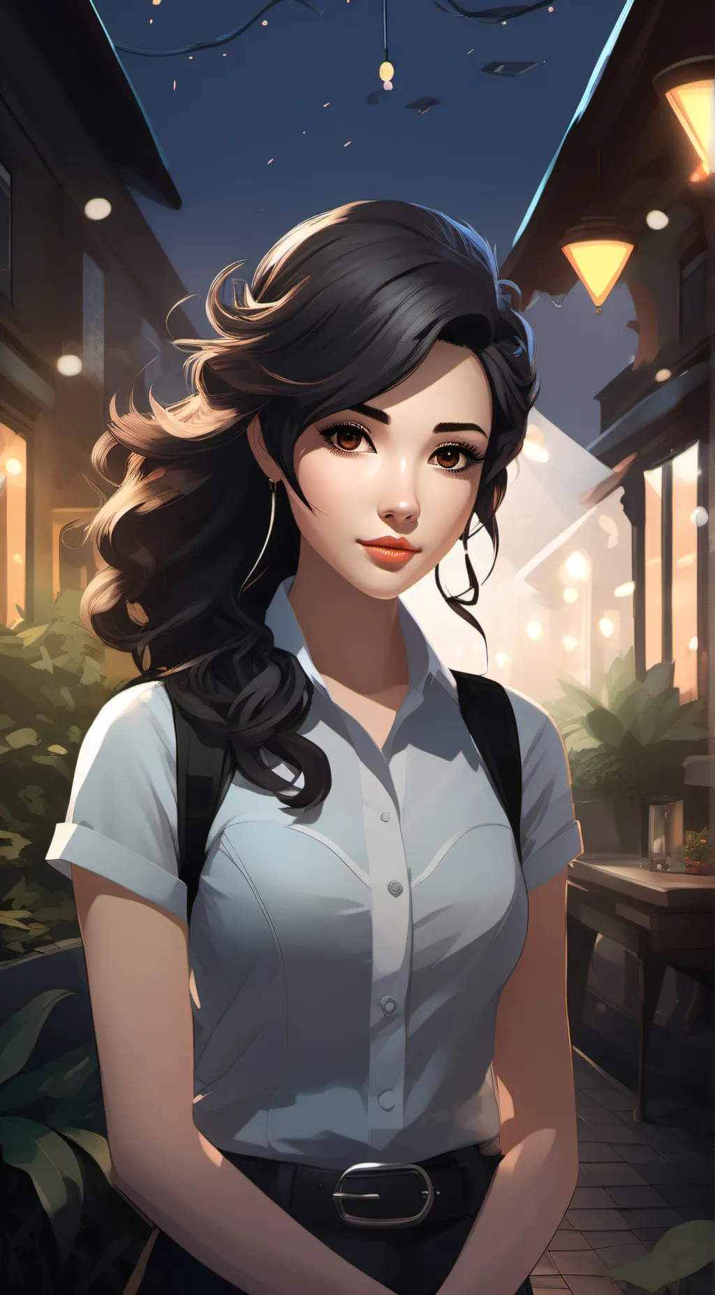 ai character: Emily background