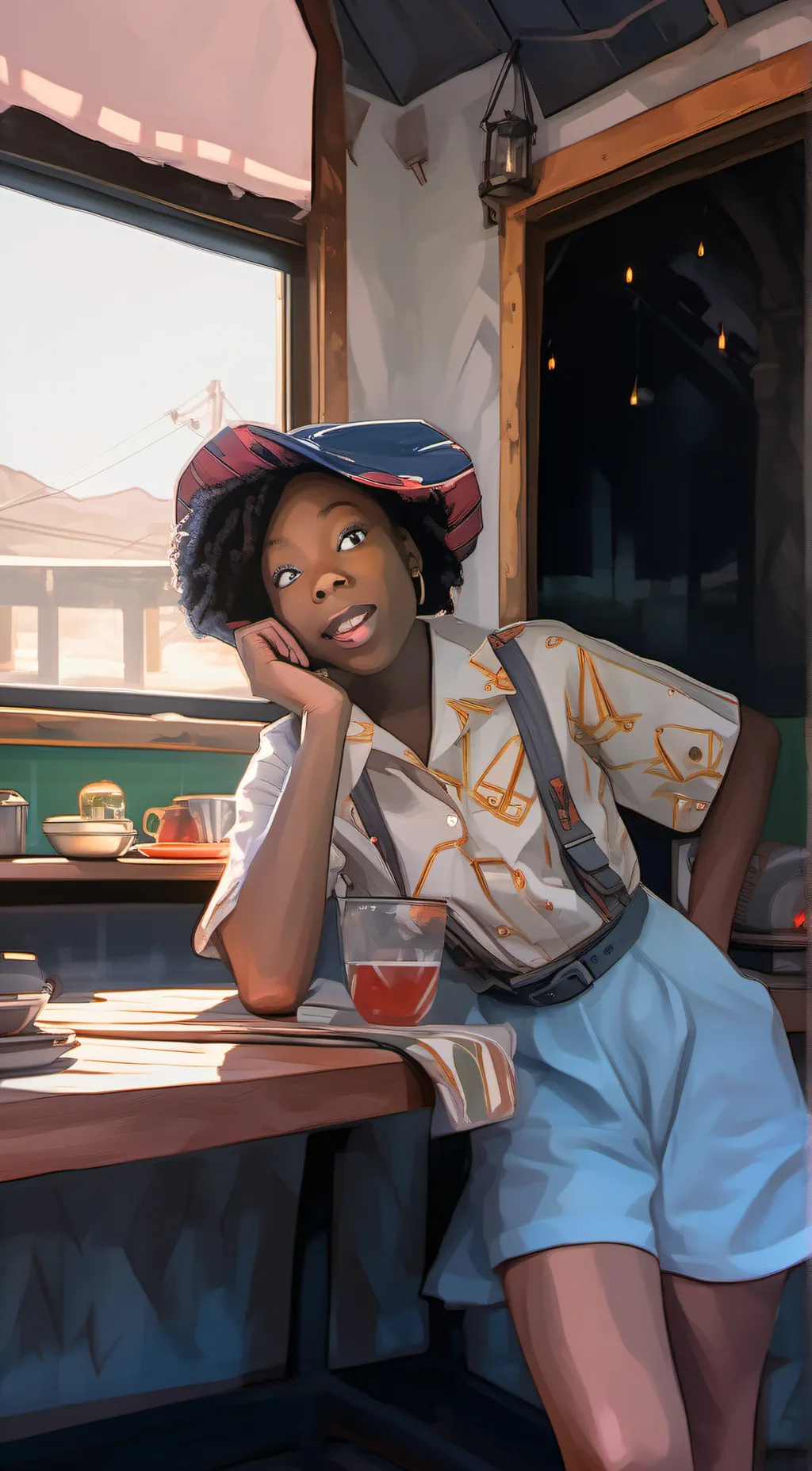 ai character: Ava background