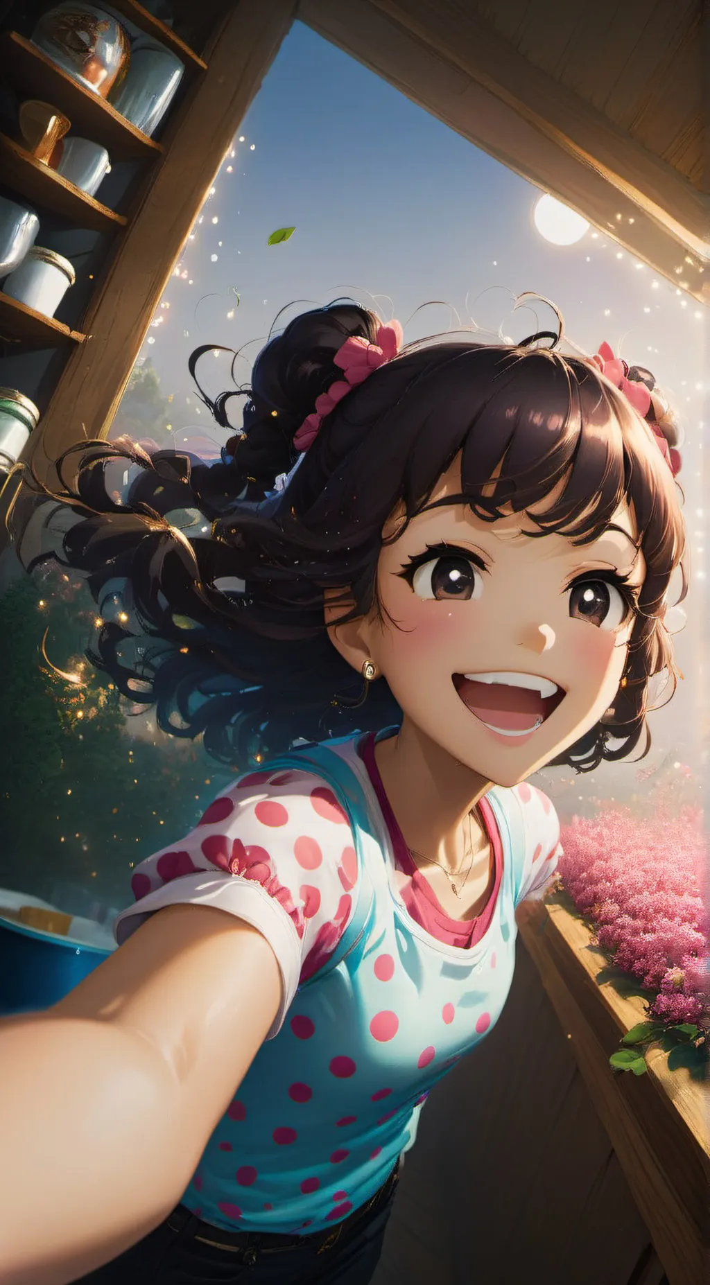 ai character: Melanie background