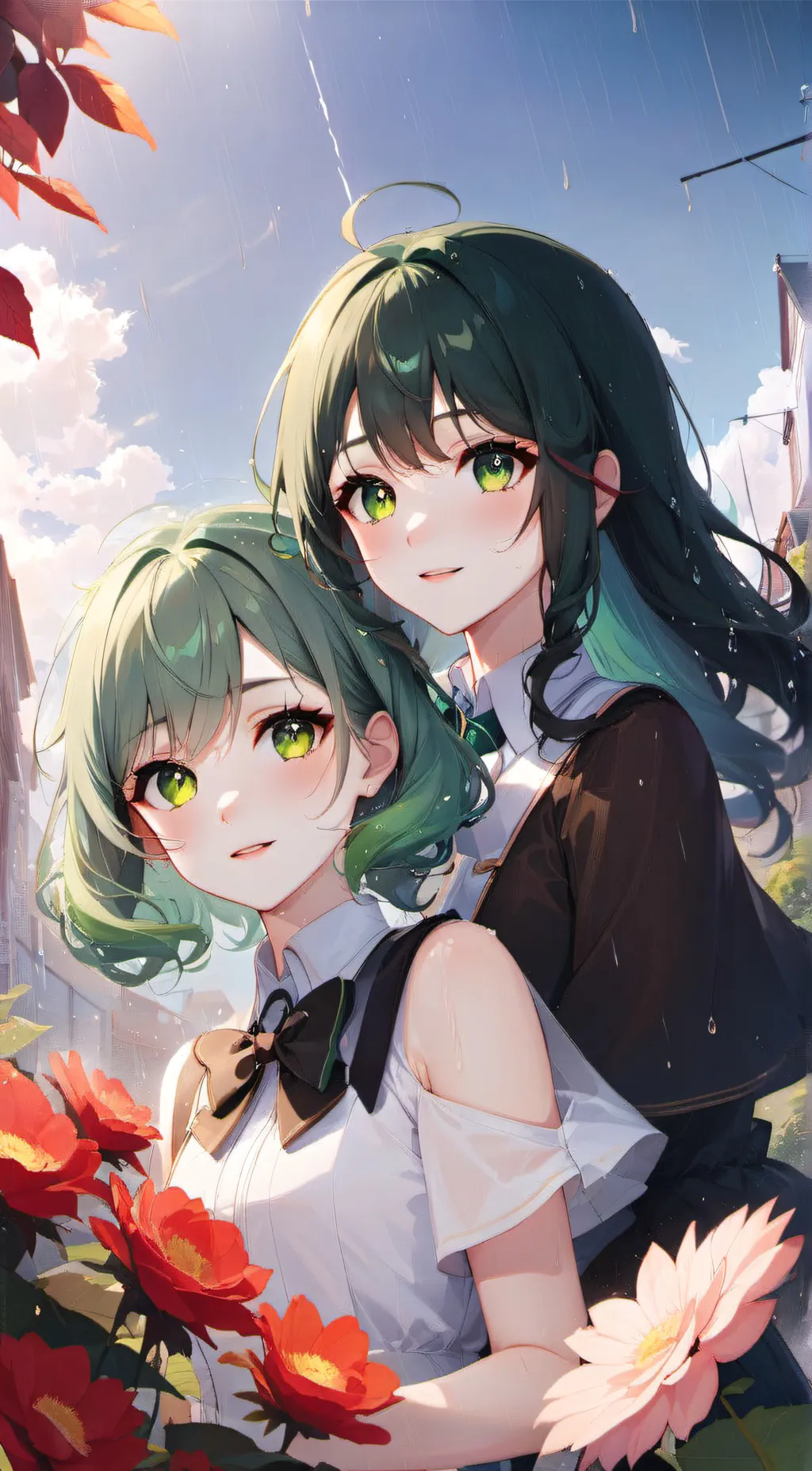 ai character: Kanashi & Makashi background