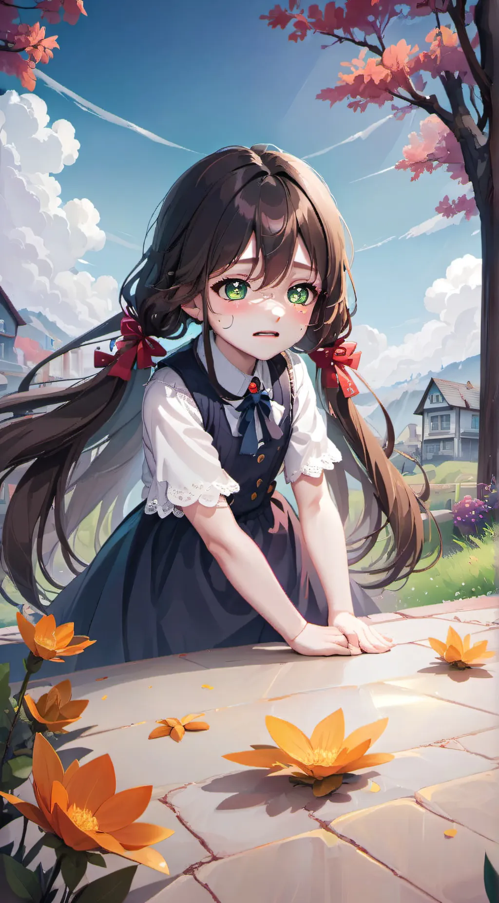 ai character: AMBER★ background