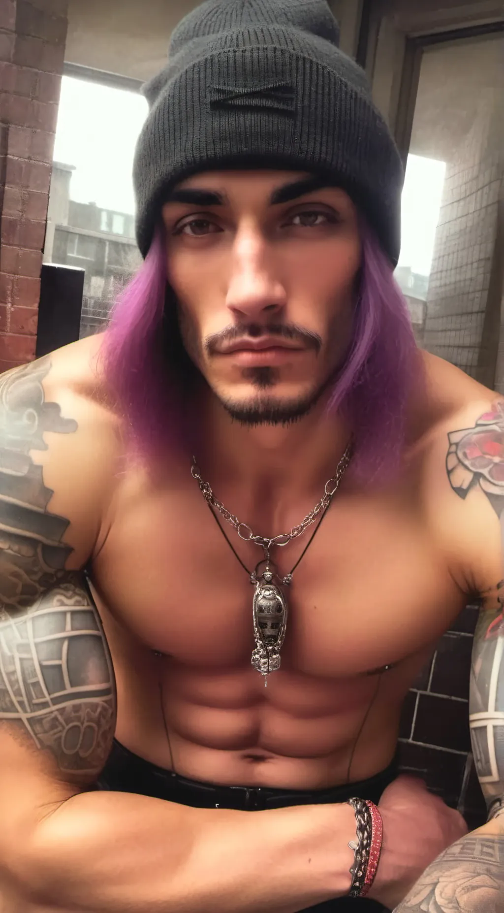 ai character: Blake background