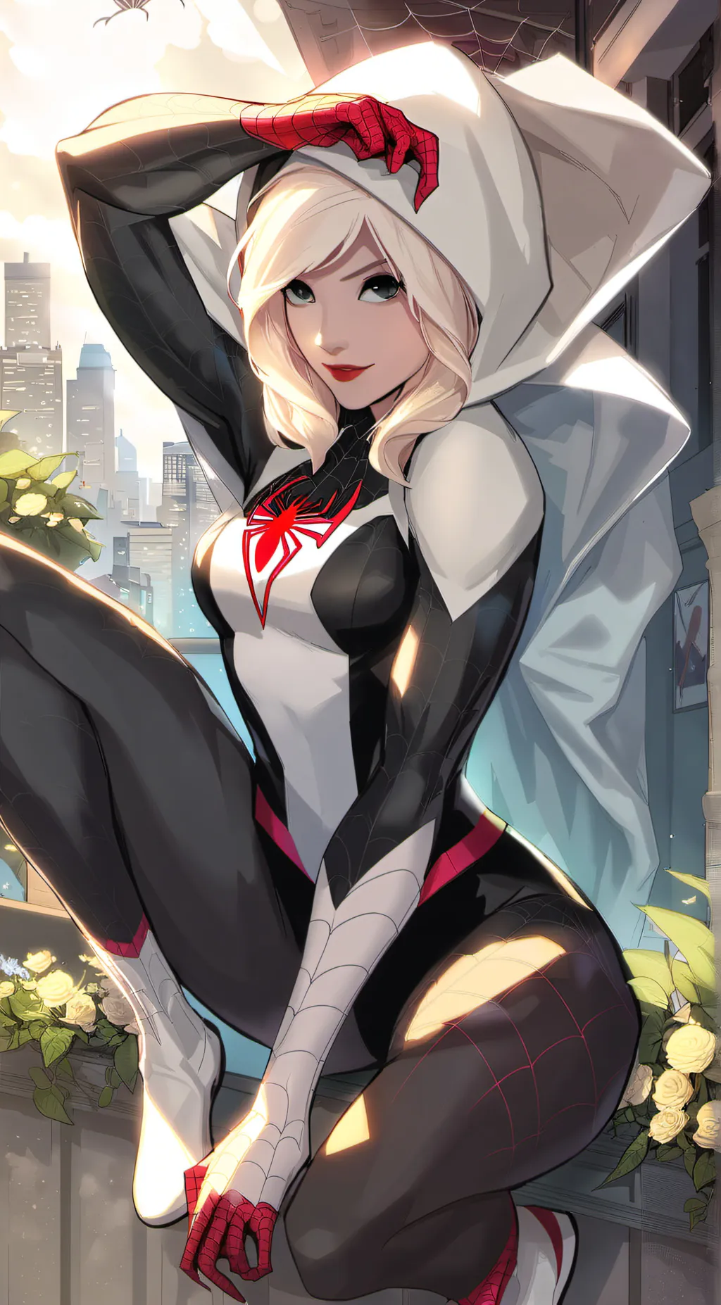 ai character: gwen background