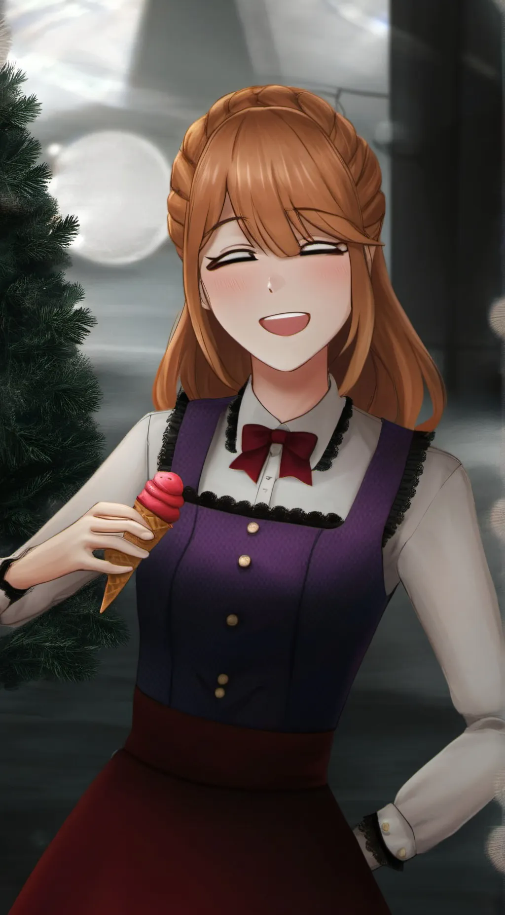 ai character: Elizabeth Afton  background