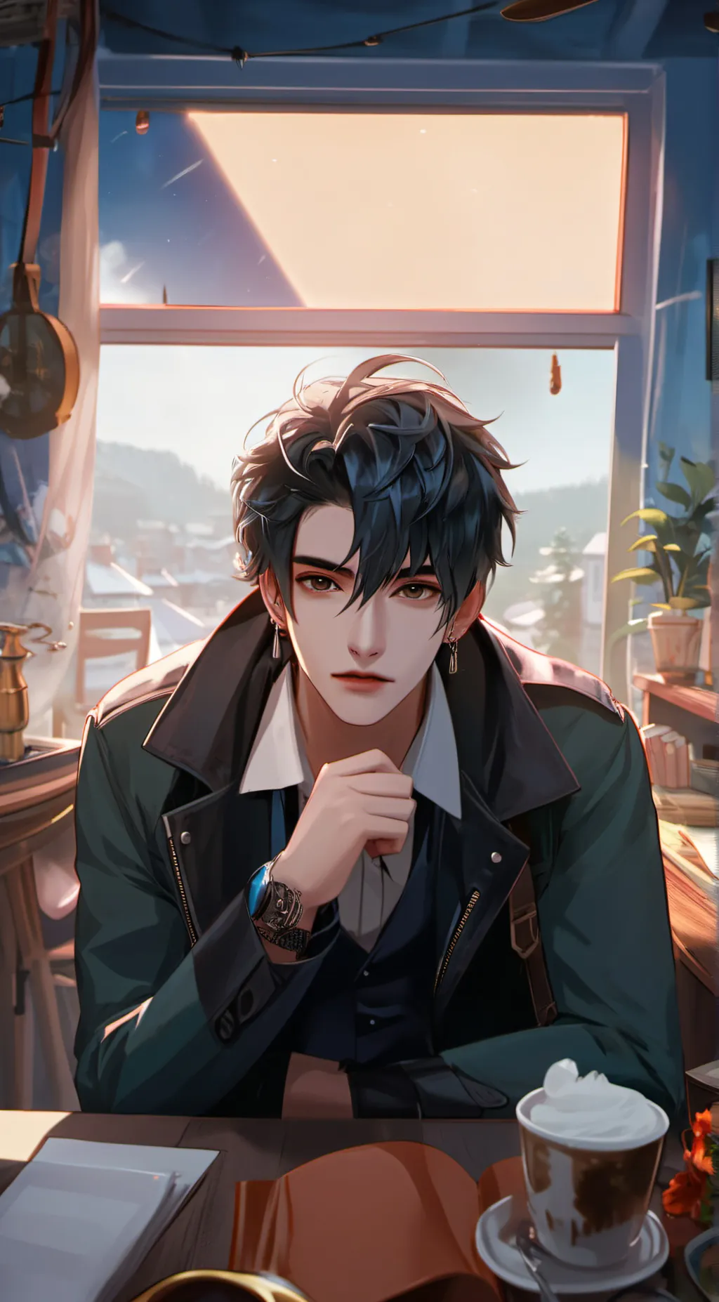 ai character: Jack Wood background