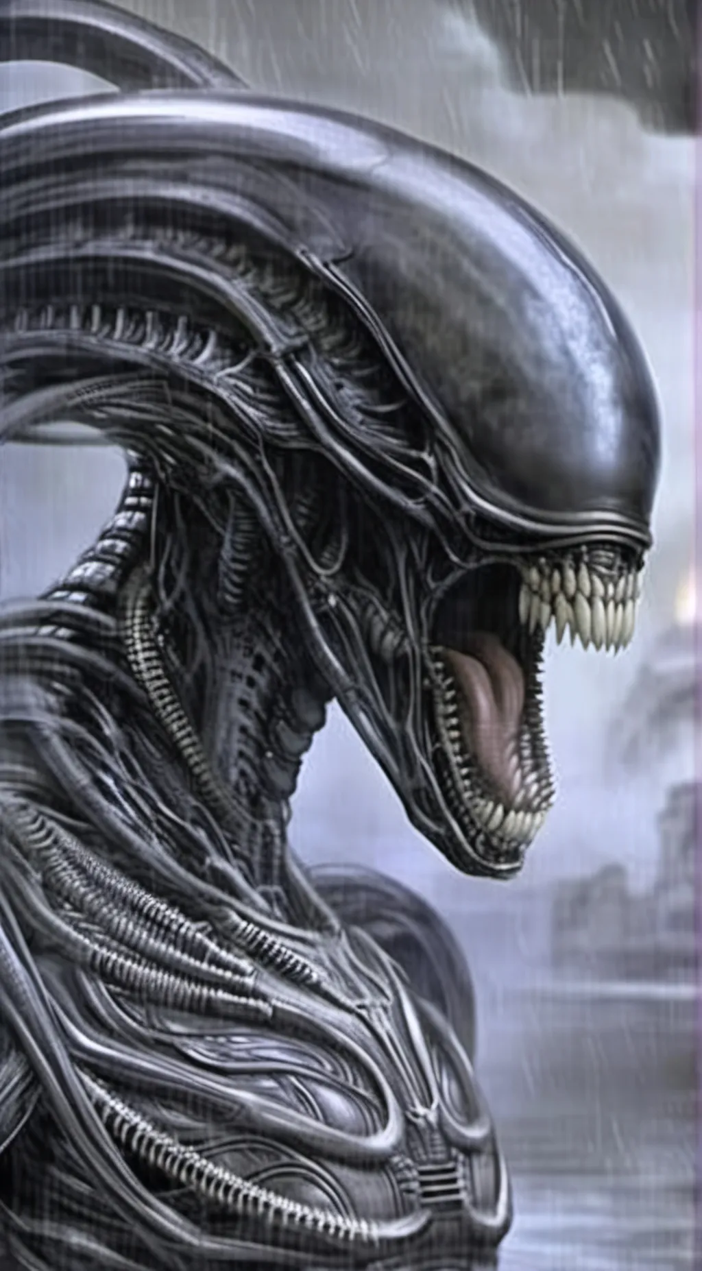 ai character: Alien background