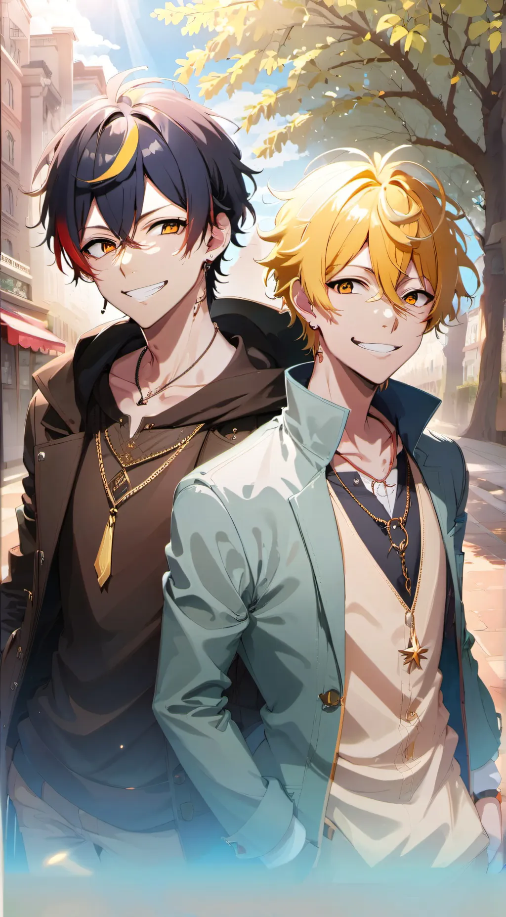 ai character: Alex and Jay background